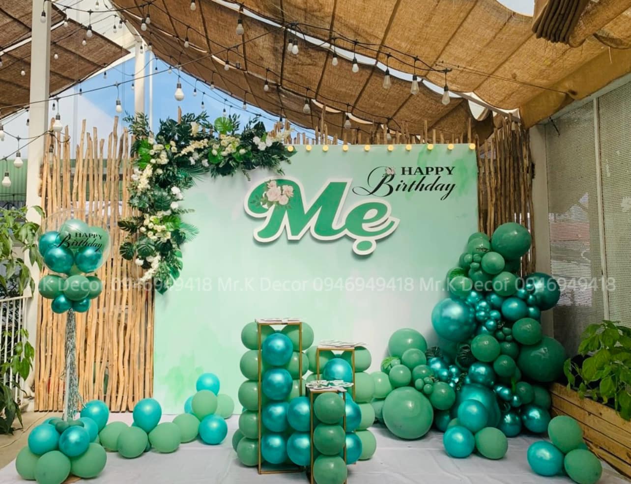 Cảm nhận tình yêu tại bữa tiệc sinh nhật này với tất cả những quả bóng bay đầy màu sắc và đồ trang trí vui nhộn 🎉🎈